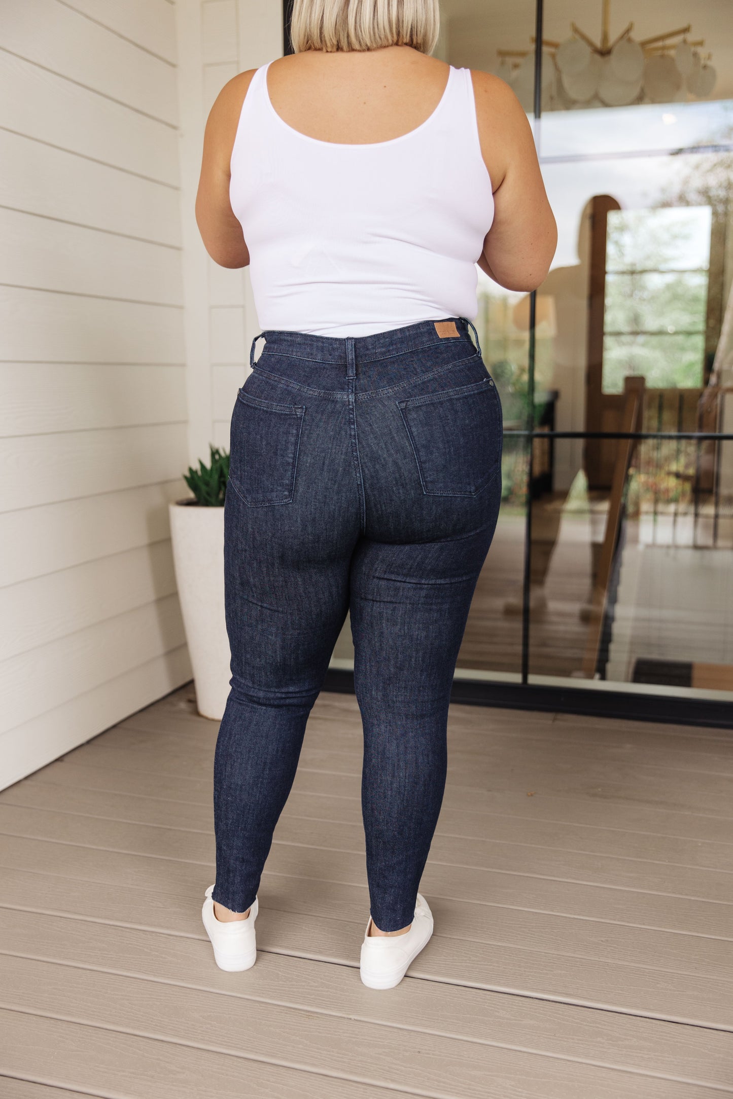 Constance High Rise Tummy Control Top Skinny Jeans