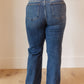 Elsie High Rise Double Button Wide Leg Jeans