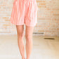 Go With It High Rise Striped Shorts