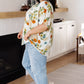 Good Morning Floral V-Neck Blouse