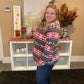 Holiday Print Sweater