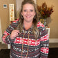 Holiday Print Sweater