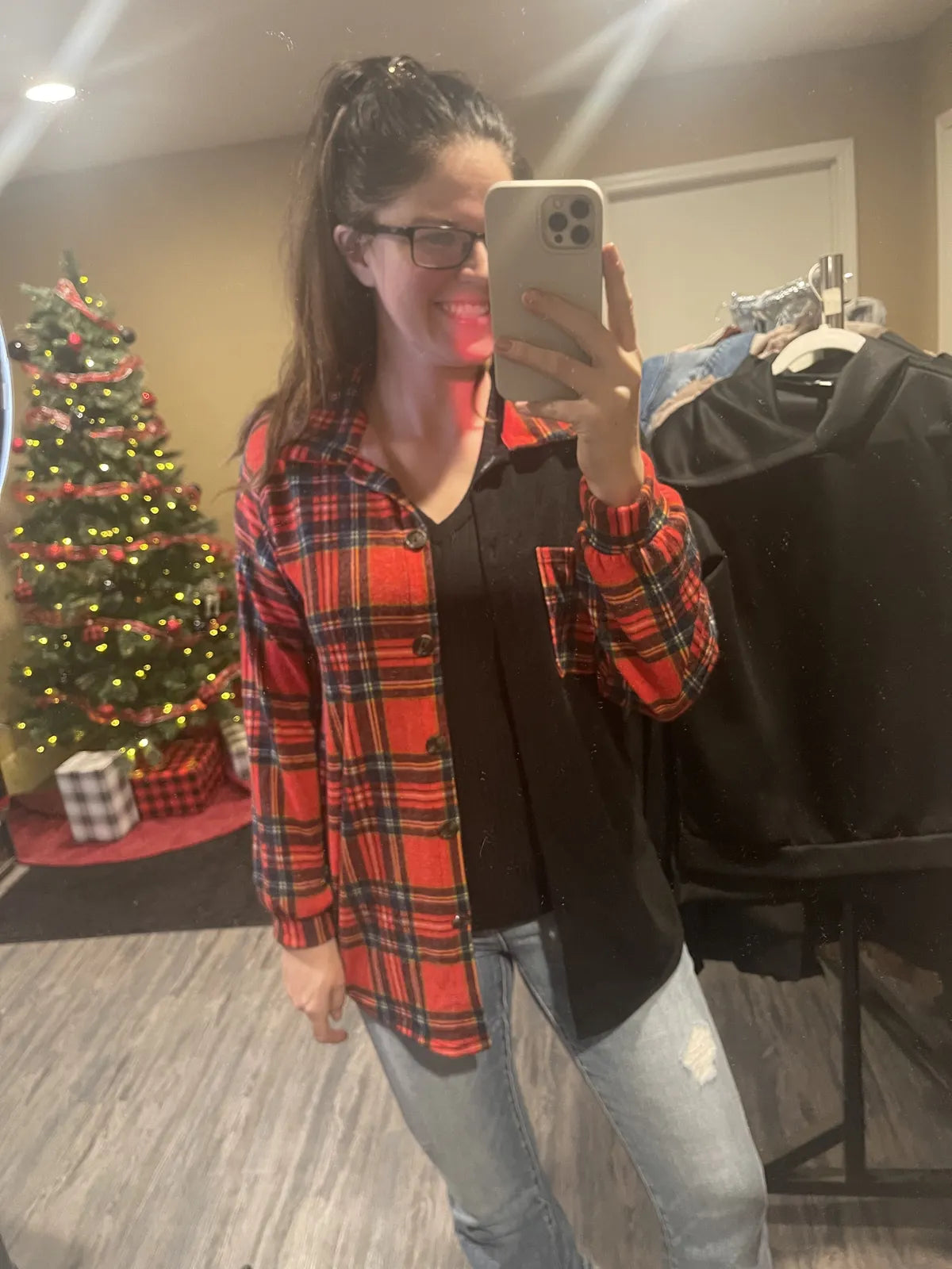 Red Plaid Flannel