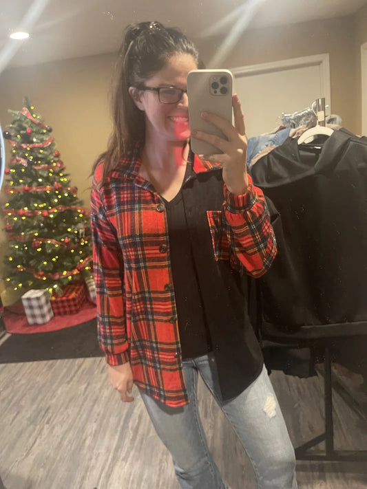 Red Plaid Flannel