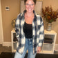 Navy Oversized Flannels