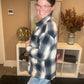 Navy Oversized Flannels