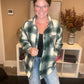 Hunter Green Oversized Flannel