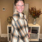 Camel Oversized Flannel
