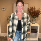 Olive Oversized Flannel