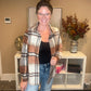 Brown & Ivory Flannel