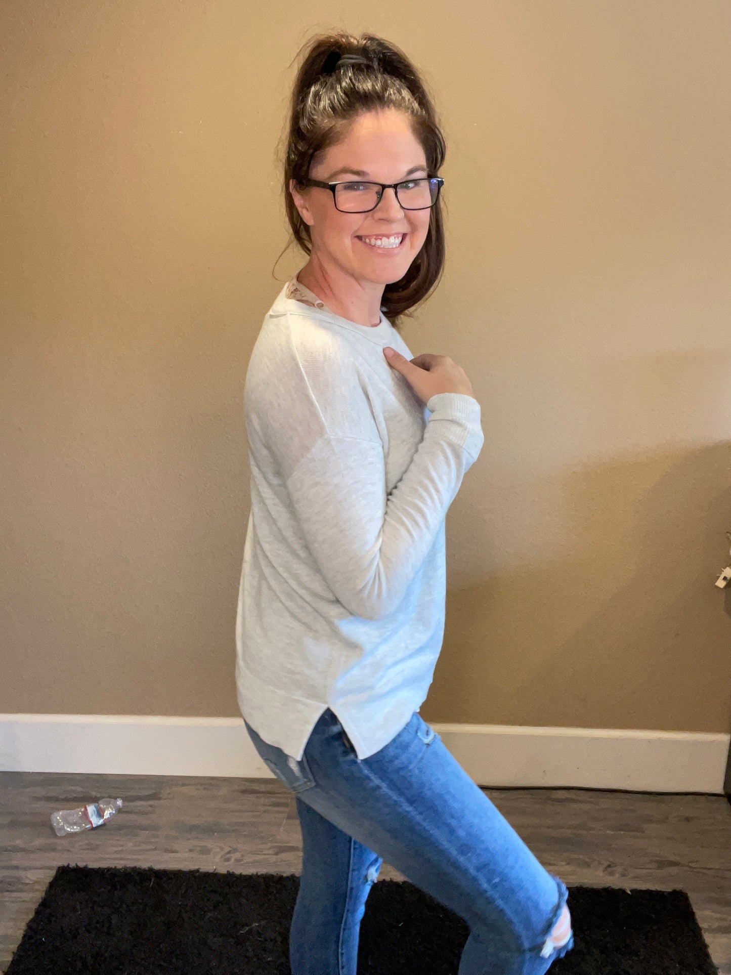 Crewneck Soft Sweater