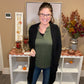 Ribbed Cardigan With Pockets