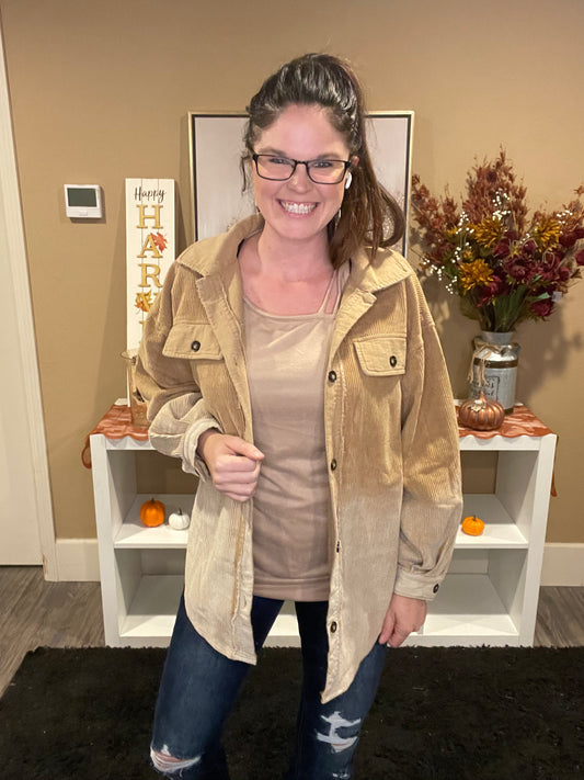 Ombre Oversized Shacket