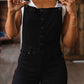 Imogene Tummy Control Top Retro Flare Overalls in Black