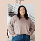 Good Morning Floral V-Neck Blouse