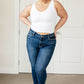 London Midrise Cuffed Boyfriend Jeans