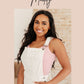 Fundamentals Ribbed Seamless Reversible Tank Dusty Rose