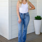 Matilda Mid Rise Vintage Button Fly Bootcut Jeans