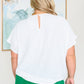 Mild Moments Pleat Detail Top