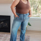 Judy blue Mindy Mid Rise Wide Leg Jeans