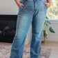 Judy blue Mindy Mid Rise Wide Leg Jeans