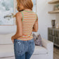 Now and Forever Striped Tank