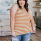 Now and Forever Striped Tank