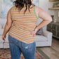 Now and Forever Striped Tank