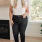Judy Blue Octavia High Rise Yummy Control Top Skinny Jeans in Washed Black