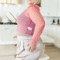 Pearl Diver Layering Top in Pink