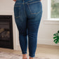 Phillipa High Rise Release Hem Slim Jeans