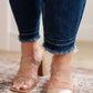 Phillipa High Rise Release Hem Slim Jeans