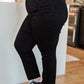 Reese Rhinestone Slim Fit Jeans in Black