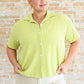 Two's Company Ribbed Button Down