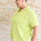 Two's Company Ribbed Button Down