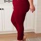 Wanda High Rise Control Top Skinny Jeans Scarlet