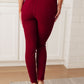 Wanda High Rise Control Top Skinny Jeans Scarlet