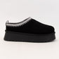 Michelle Artisan platform cozy slippers