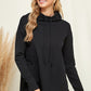 High Neck French terry Long sleeve