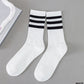 STRIPED PRINT SPORTS SOCKS