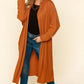 Oversized Midi Length Soft Cardigan