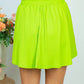 White Birch High Waisted Solid Knit Skirt