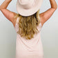 Zenana Luxe Rayon Solid Sleeveless Hi-Low Hem Top