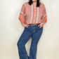 Risen High Rise Front Pocket Sailor Flare Jeans