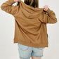 Zenana Solid Zipper Up Hoodie