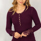 Lace Cuff Top