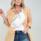 ADORA Button Down Plaid Shirt