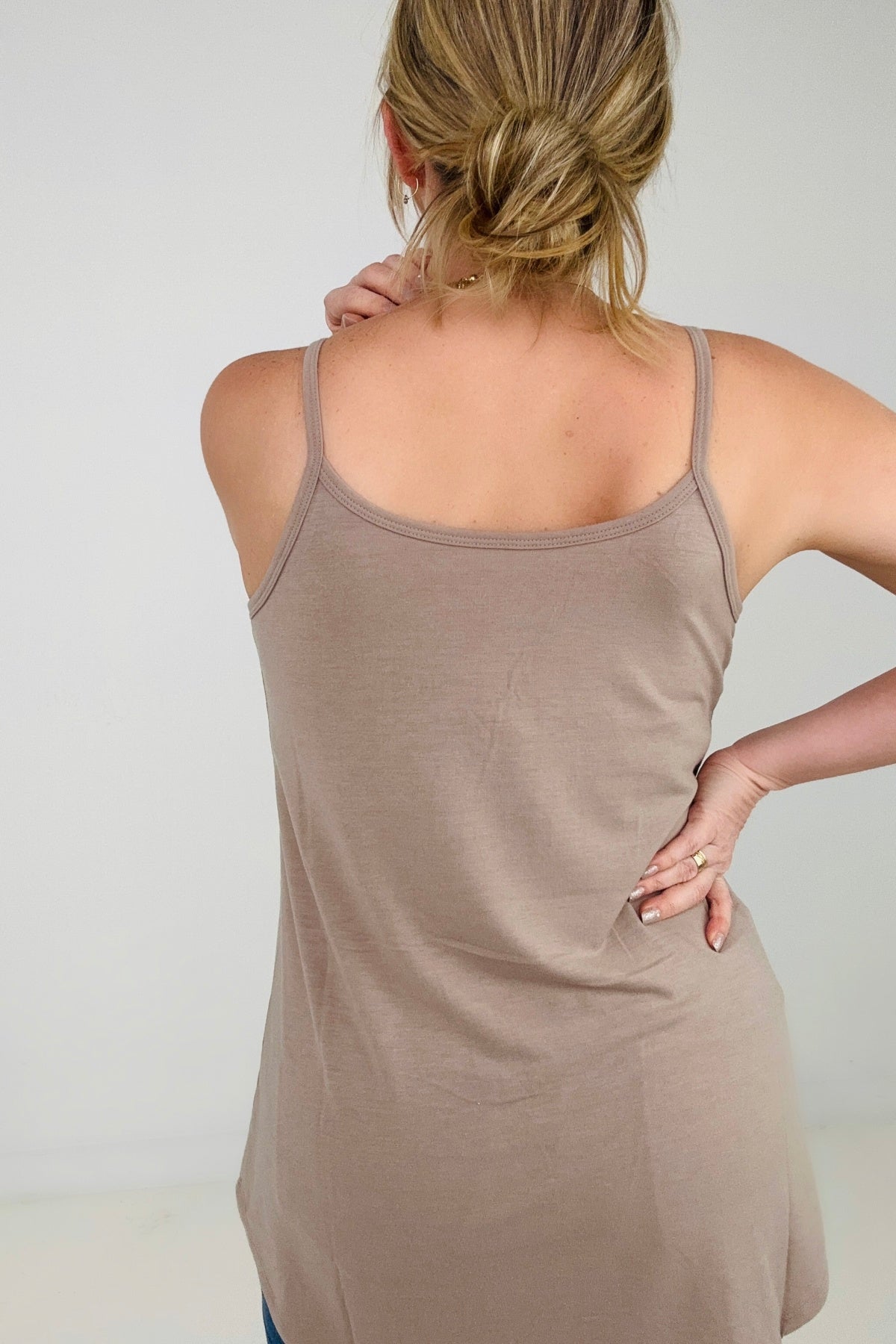 "Remi" Zenana Reversible Spaghetti Strap Cami