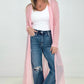 Zenana "Eden" Mesh Long Sleeve Duster Kimono