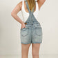 Judy Blue HW Destroy Shorts Overalls